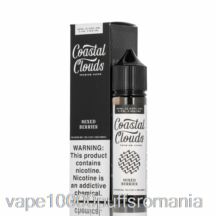 Vape Romania Mixed Berries - Coastal Clouds Co. - 60 Ml 0 Mg